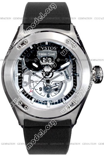 Replica Cvstos CVTTRNSTSV Challenge-R Twin Time Mens Watch Watches