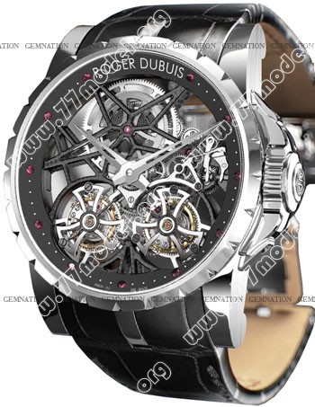 Replica Roger Dubuis EX45.01SQ.20.00-SE000-B Excalibur Double Tourbillon Mens Watch Watches