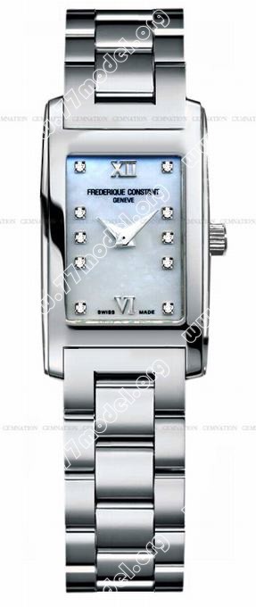 Replica Frederique Constant FC-200MPWDC16B Carree Quartz Diamonds Ladies Watch Watches