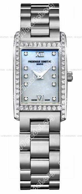 Replica Frederique Constant FC-200MPWDC1D6B Carree Quartz Diamonds Ladies Watch Watches