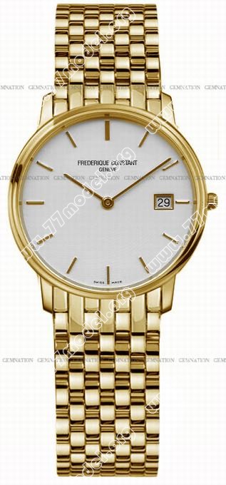 Replica Frederique Constant FC-220SW4S5B Index Slim Line Mens Watch Watches