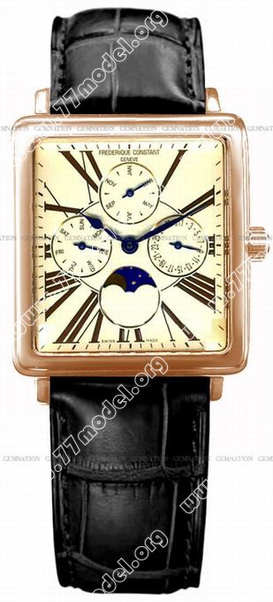 Replica Frederique Constant FC-265EM3C4 Carree Moonphase Mens Watch Watches