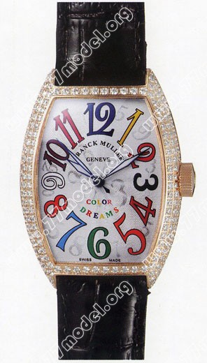 Replica Franck Muller 1752 QZ COL DRM O-3 Ladies Small Cintree Curvex Ladies Watch Watches