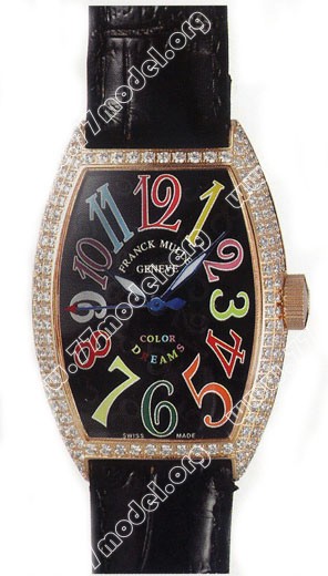 Replica Franck Muller 1752 QZ COL DRM O-5 Ladies Small Cintree Curvex Ladies Watch Watches