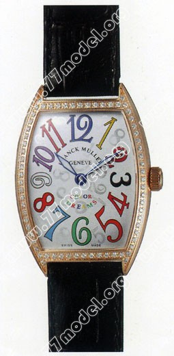 Replica Franck Muller 1752 QZ COL DRM O-6 Ladies Small Cintree Curvex Ladies Watch Watches
