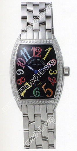 Replica Franck Muller 1752 QZ COL DRM O-9 Ladies Small Cintree Curvex Ladies Watch Watches