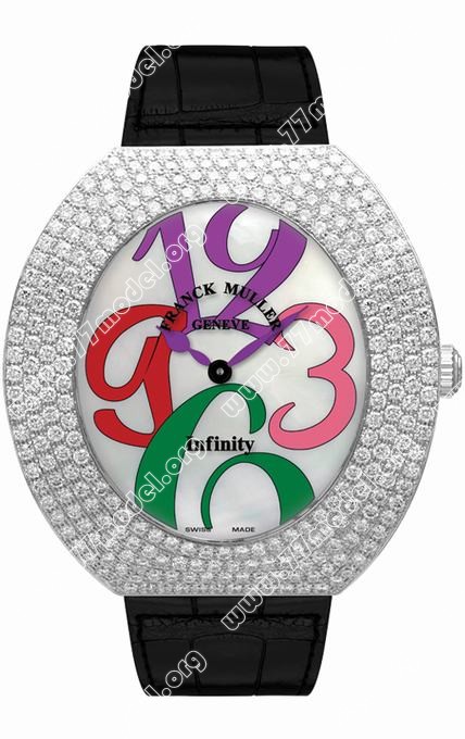 Replica Franck Muller 3650 QZ A COL DRM D Infinity Ellipse Ladies Watch Watches