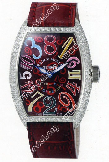 Replica Franck Muller 5850 CH-3 Cintree Curvex Crazy Hours Unisex Watch Watches