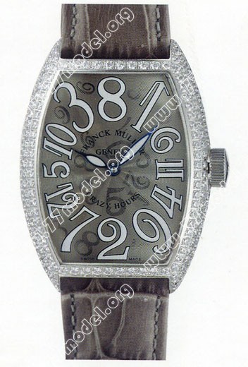 Replica Franck Muller 5850 CH-6 Cintree Curvex Crazy Hours Unisex Watch Watches