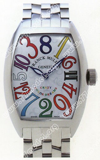 Replica Franck Muller 5850 CH COL DRM O-2 Cintree Curvex Crazy Hours Unisex Watch Watches