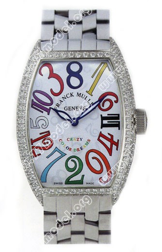 Replica Franck Muller 5850 CH COL DRM O-9 Cintree Curvex Crazy Hours Unisex Watch Watches