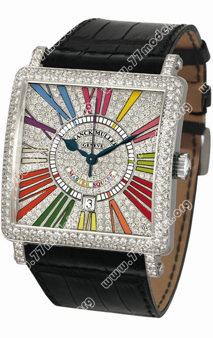 Replica Franck Muller 6000 K SC DT COL DRM R D CD Master Square Ladies Watch Watches