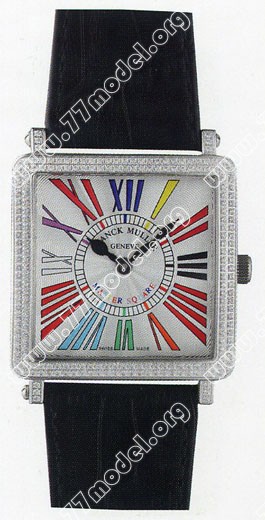 Replica Franck Muller 6002 L QZ COL DRM R-15 Master Square Ladies Medium Ladies Watch Watches