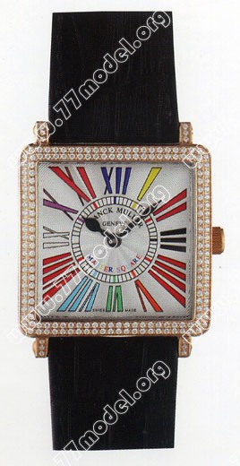 Replica Franck Muller 6002 L QZ COL DRM R-27 Master Square Ladies Medium Ladies Watch Watches