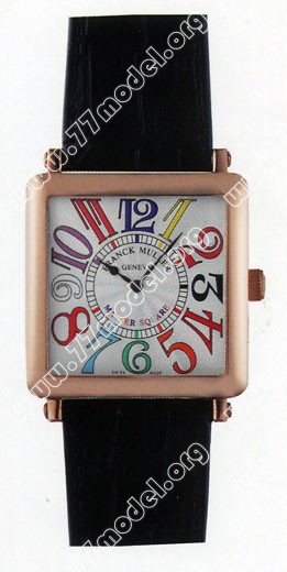 Replica Franck Muller 6002 L QZ COL DRM R-38 Master Square Ladies Medium Ladies Watch Watches