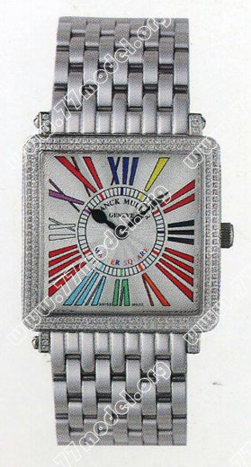 Replica Franck Muller 6002 L QZ COL DRM R D-1 Master Square Ladies Medium Ladies Watch Watches