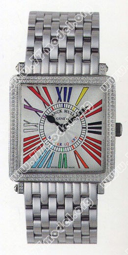 Replica Franck Muller 6002 S QZ COL DRM R-1 Master Square Ladies Small Ladies Watch Watches
