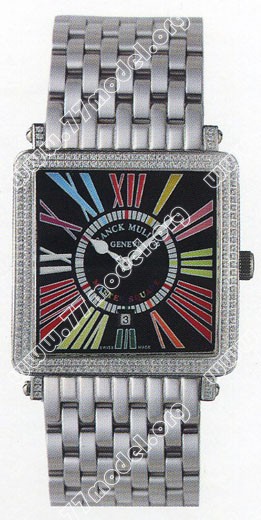 Replica Franck Muller 6002 S QZ COL DRM R D-2 Master Square Ladies Small Ladies Watch Watches