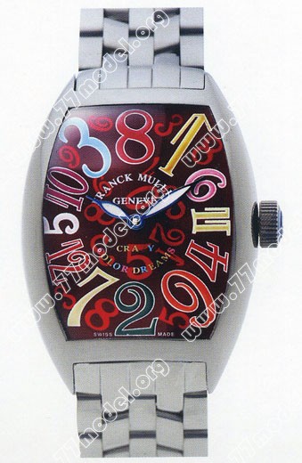 Replica Franck Muller 7851 CH COL DRM O-12 Cintree Curvex Crazy Hours Mens Watch Watches