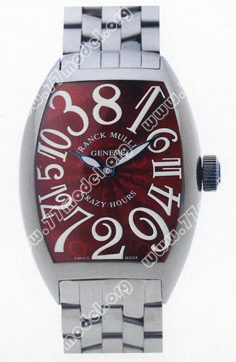 Replica Franck Muller 7851 CH COL DRM O-13 Cintree Curvex Crazy Hours Mens Watch Watches