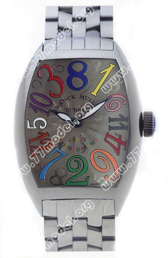 Replica Franck Muller 7851 CH COL DRM O-14 Cintree Curvex Crazy Hours Mens Watch Watches