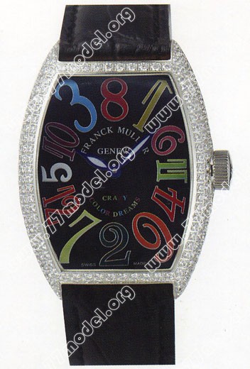 Replica Franck Muller 7851 CH COL DRM O-17 Cintree Curvex Crazy Hours Mens Watch Watches