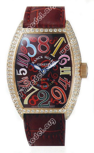 Replica Franck Muller 7851 CH COL DRM O-22 Cintree Curvex Crazy Hours Mens Watch Watches