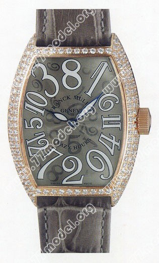 Replica Franck Muller 7851 CH COL DRM O-25 Cintree Curvex Crazy Hours Mens Watch Watches