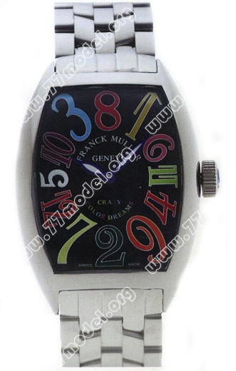 Replica Franck Muller 7851 CH COL DRM O-7 Cintree Curvex Crazy Hours Mens Watch Watches