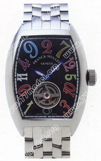 Replica Franck Muller 7880 T CH COL DRM-1 Cintree Curvex Crazy Hours Tourbillon Mens Watch Watches