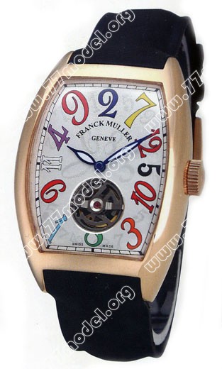 Replica Franck Muller 7880 T CH COL DRM-10 Cintree Curvex Crazy Hours Tourbillon Mens Watch Watches