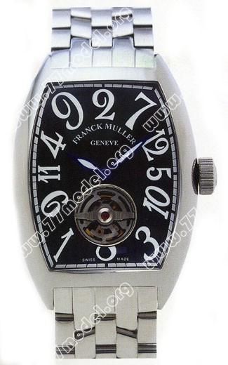 Replica Franck Muller 7880 T CH COL DRM-3 Cintree Curvex Crazy Hours Tourbillon Mens Watch Watches