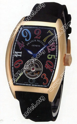 Replica Franck Muller 7880 T CH COL DRM-9 Cintree Curvex Crazy Hours Tourbillon Mens Watch Watches