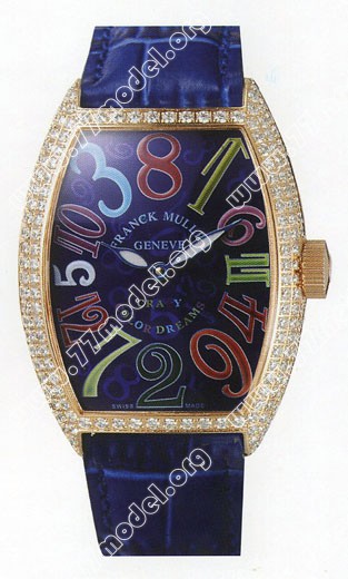 Replica Franck Muller 8880 CH COL DRM O-11 Cintree Curvex Crazy Hours Mens Watch Watches