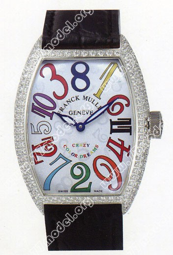 Replica Franck Muller 8880 CH COL DRM O-4 Cintree Curvex Crazy Hours Mens Watch Watches