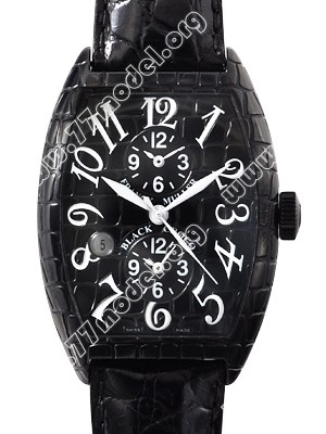 Replica Franck Muller 8880MBSCDT BLK CRO Black Croco Mens Watch Watches