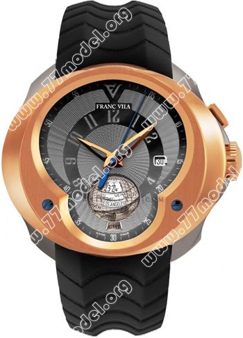 Replica Franc Vila FVa5-TIRG-GS Universal Timezone GMT Mens Watch Watches