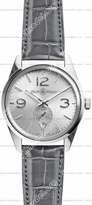 Replica Bell & Ross BRG123-WH-ST/SCR BR 123 Mens Watch Watches