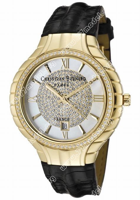 Replica Christian Bernard IT368ZWWI Golden Men's Watch Watches