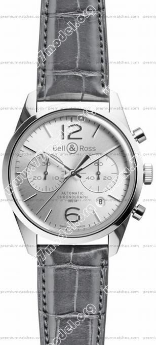 Replica Bell & Ross BRG126-WH-ST/SCR BR 126 Mens Watch Watches