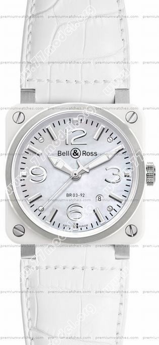 Replica Bell & Ross BR0392-WH-C BR 03-92 Mens Watch Watches