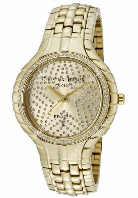 Replica Christian Bernard MT368ZFW3 Golden Men's Watch Watches