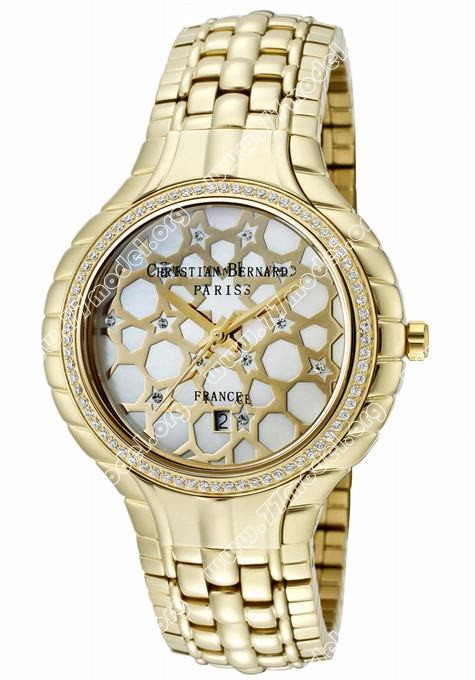 Replica Christian Bernard MT368ZWF5 Golden Men's Watch Watches