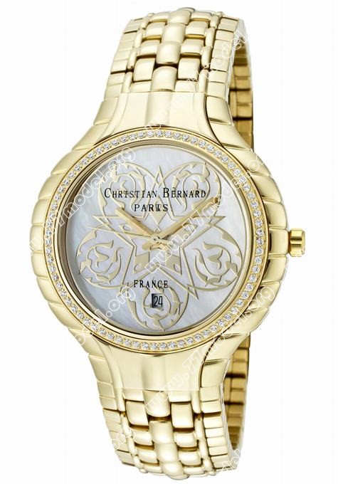 Replica Christian Bernard MT368ZWW8 Golden Men's Watch Watches