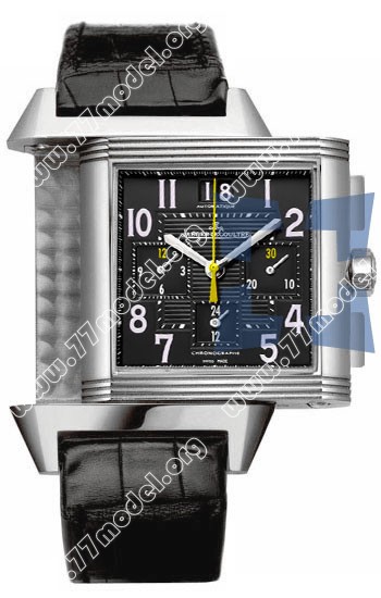 Replica Jaeger-LeCoultre Q7018470 Reverso Squadra Chronograph GMT Black Limited Mens Watch Watches