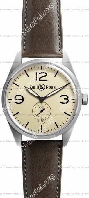 Replica Bell & Ross BRV123-BEI-ST/SCA BR 123 Mens Watch Watches