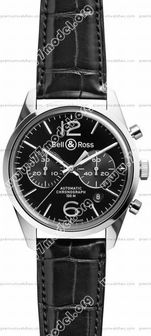 Replica Bell & Ross BRG126-BL-ST/SCR BR 126 Mens Watch Watches