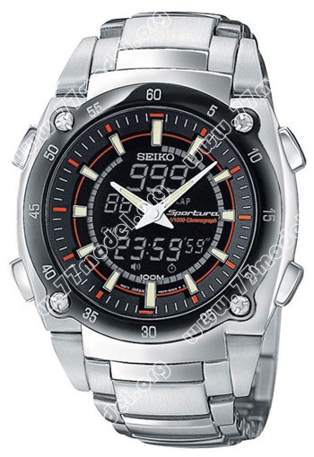 Replica Seiko SNJ019 Sportura Perpetual Calendar Chronograph Mens Watch Watches