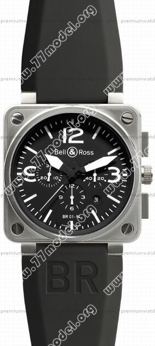 Replica Bell & Ross BR0194-BL-ST BR 01-94 Chronographe Mens Watch Watches