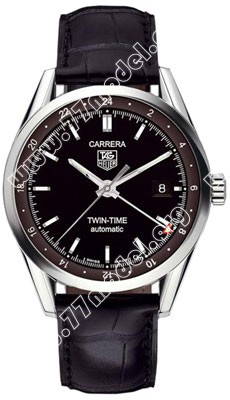 Replica Tag Heuer WV2115.FC6180 Carrera Twin Time Mens Watch Watches